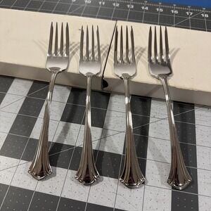 International Stainless Resplendence (4) Salad Forks Stainless Korea 18/8